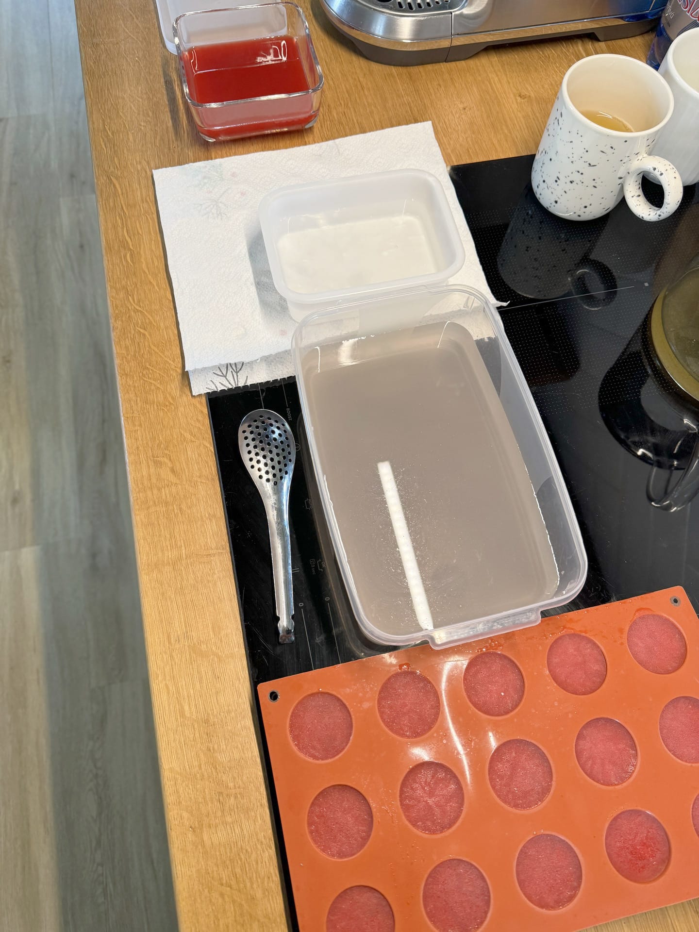Recept na Molekulární Jahodové Daiquiri